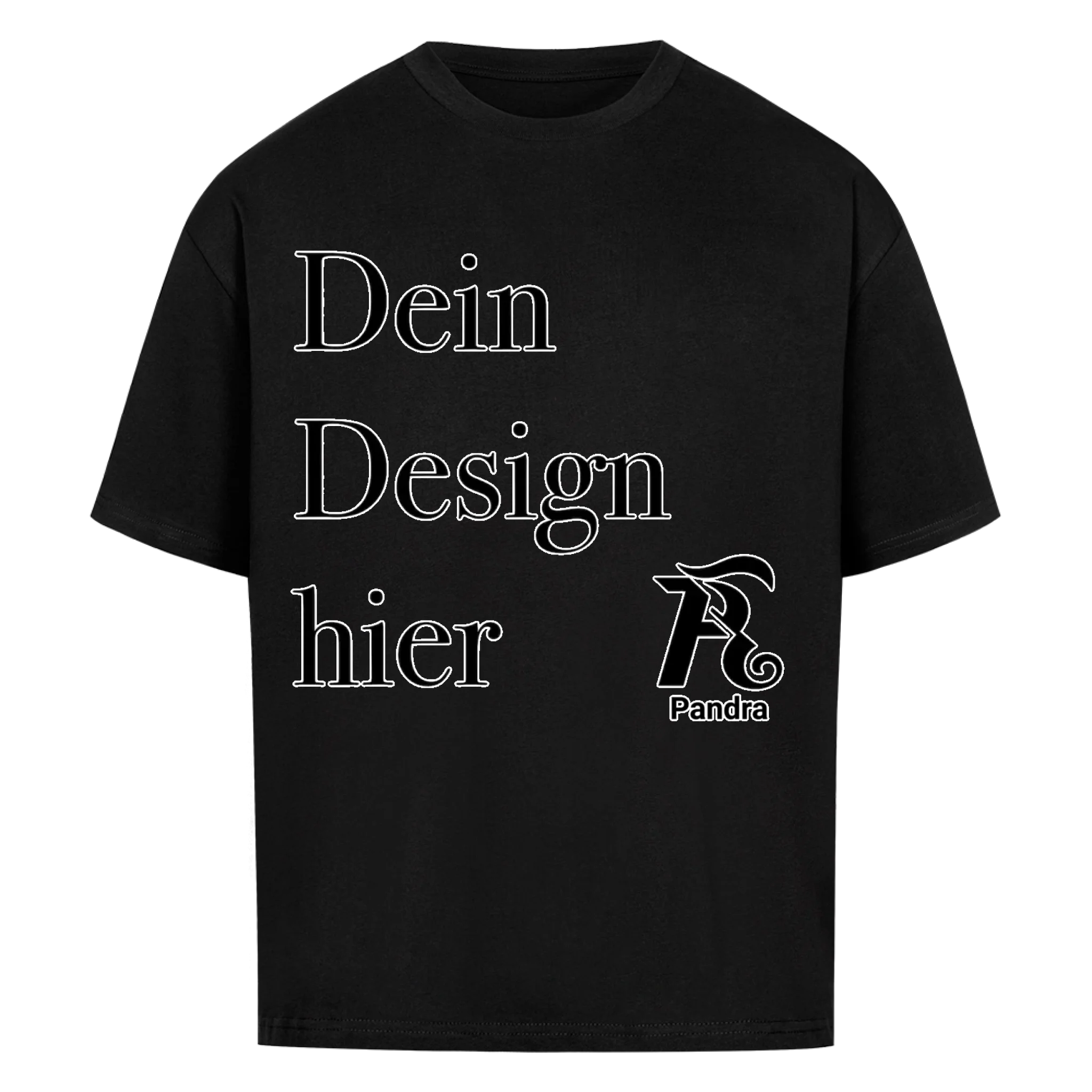 Personalisiertes Oversized Herren T-Shirt