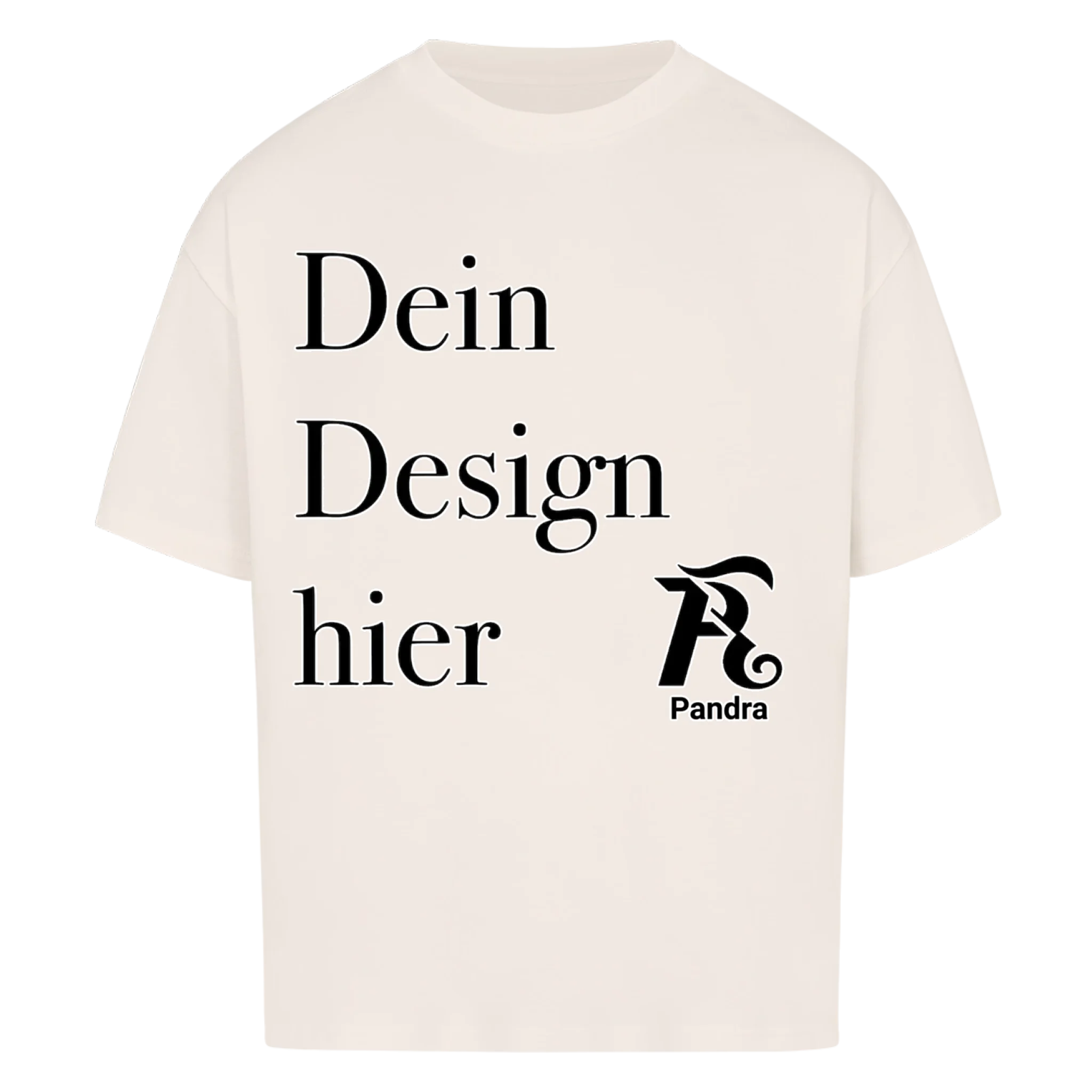 Personalisiertes Oversized Herren T-Shirt