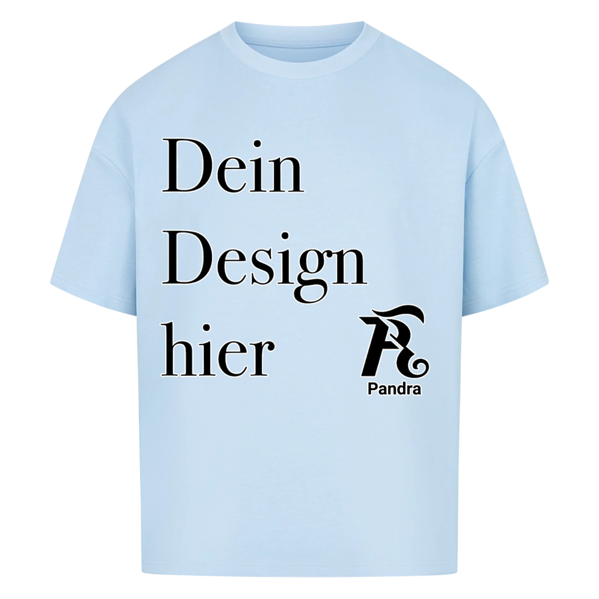 Personalisiertes Oversized Herren T-Shirt