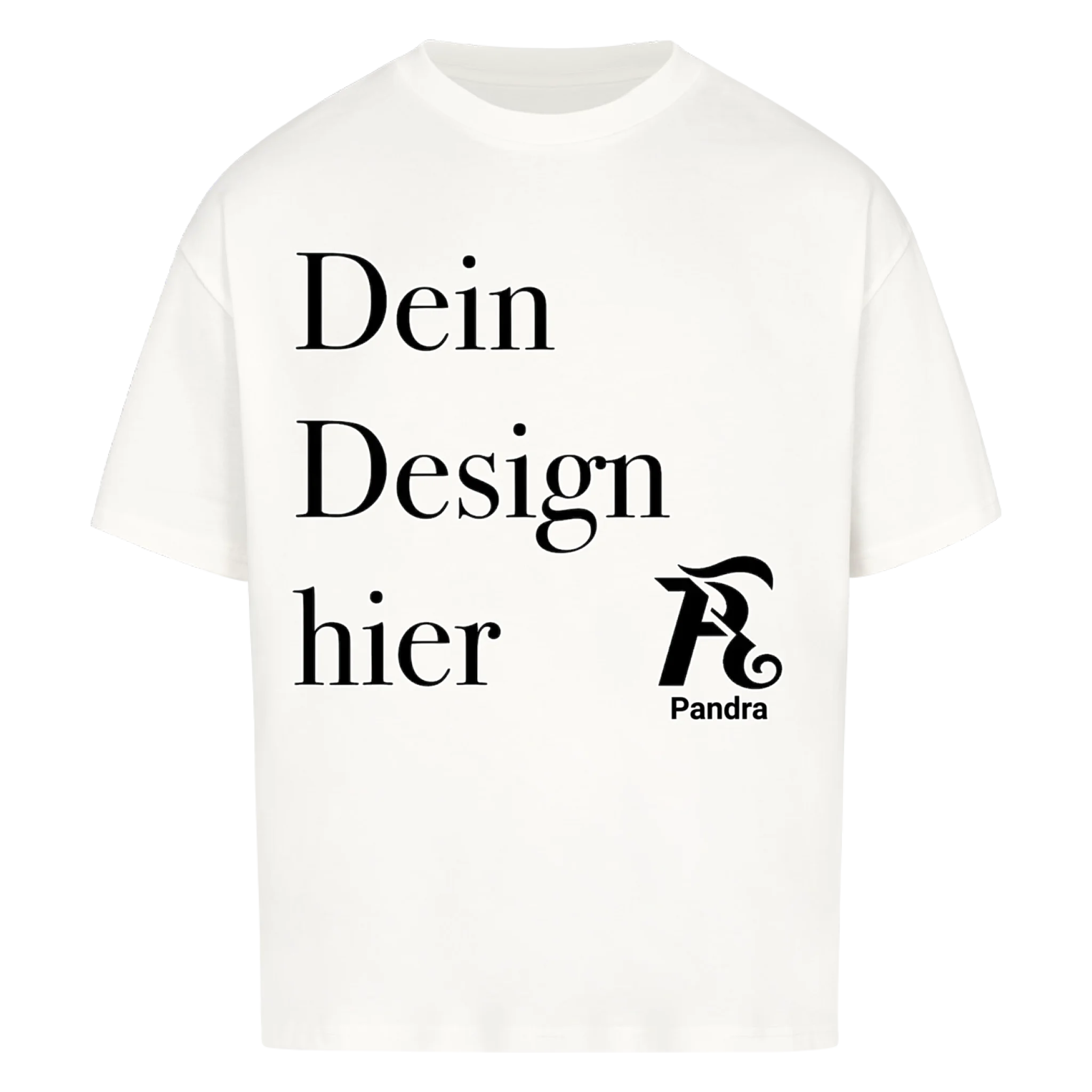 Personalisiertes Oversized Herren T-Shirt