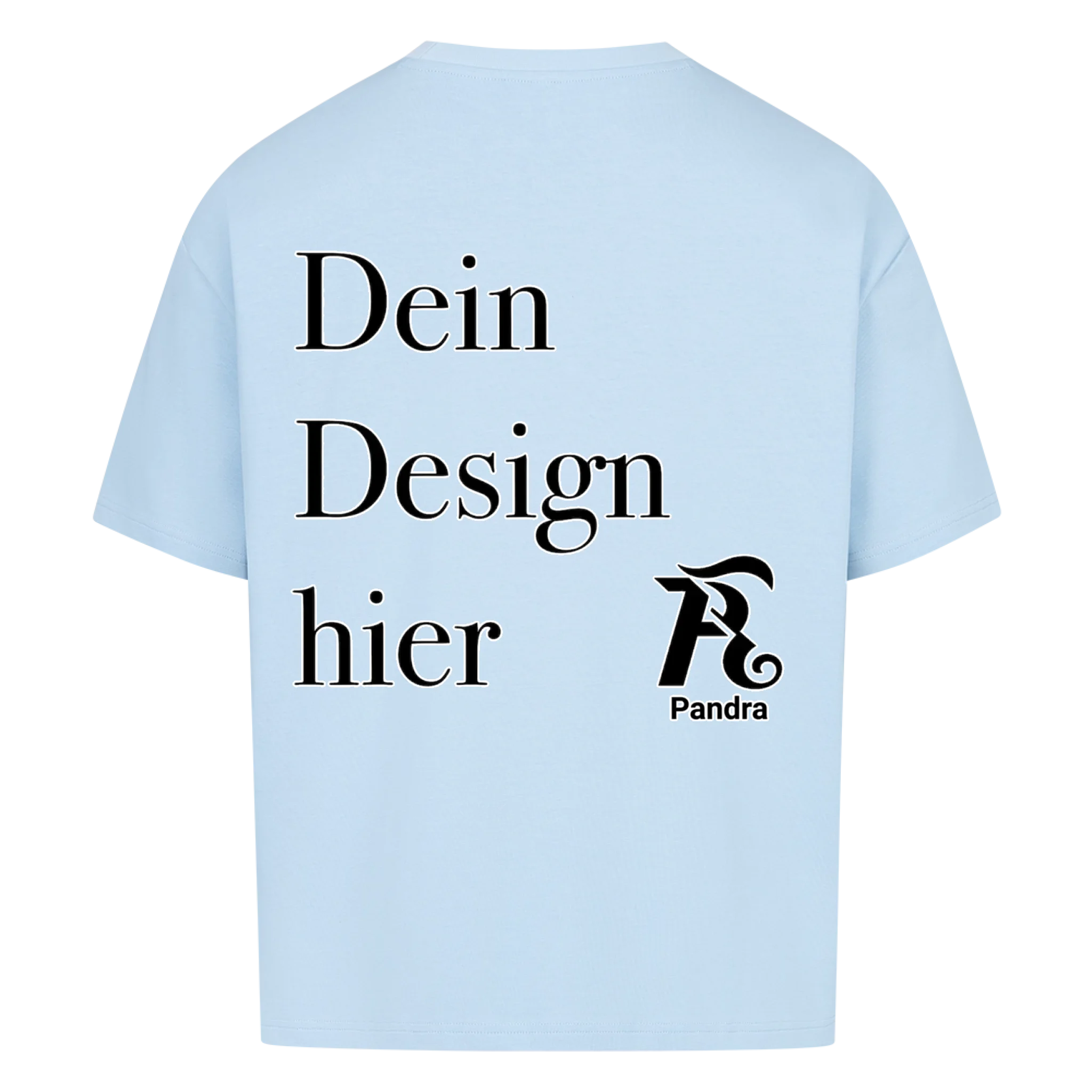 Personalisiertes Oversized Herren T-Shirt