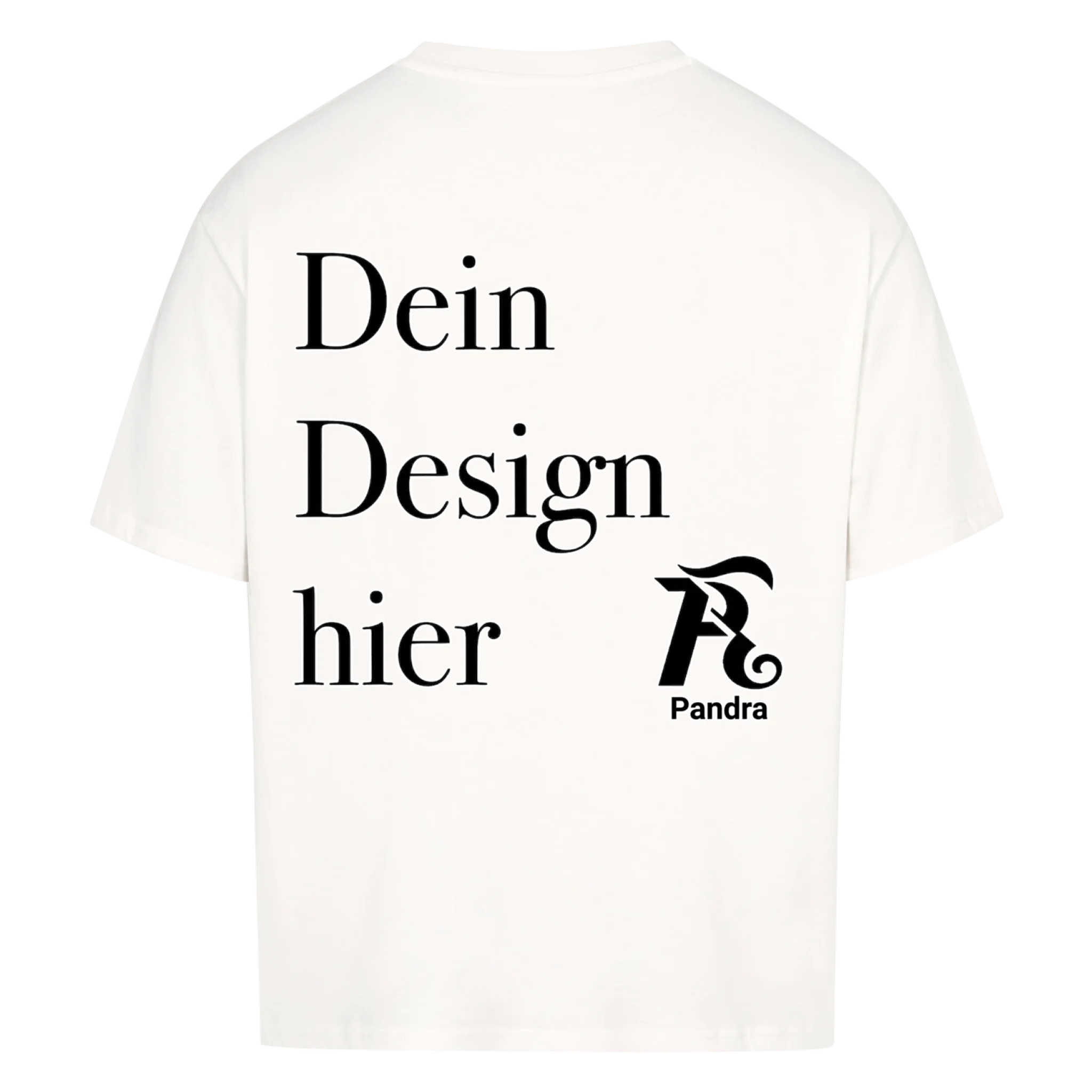 Personalisiertes Oversized Herren T-Shirt
