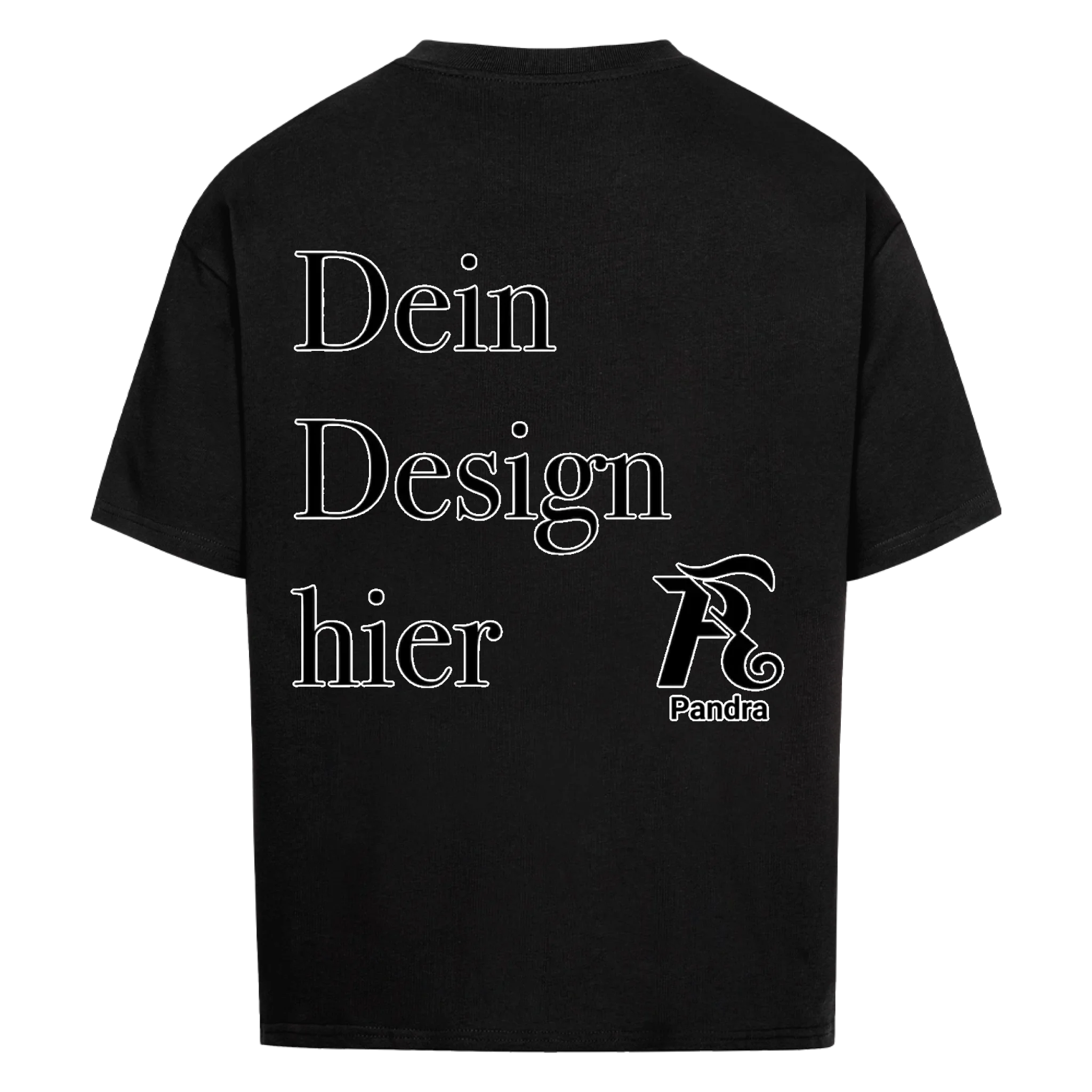 Personalisiertes Oversized Herren T-Shirt