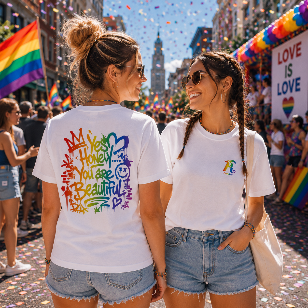 🌈 PRIDE EDITION Damen Shirt– „YES HONEY...YOU ARE BEAUTIFUL“