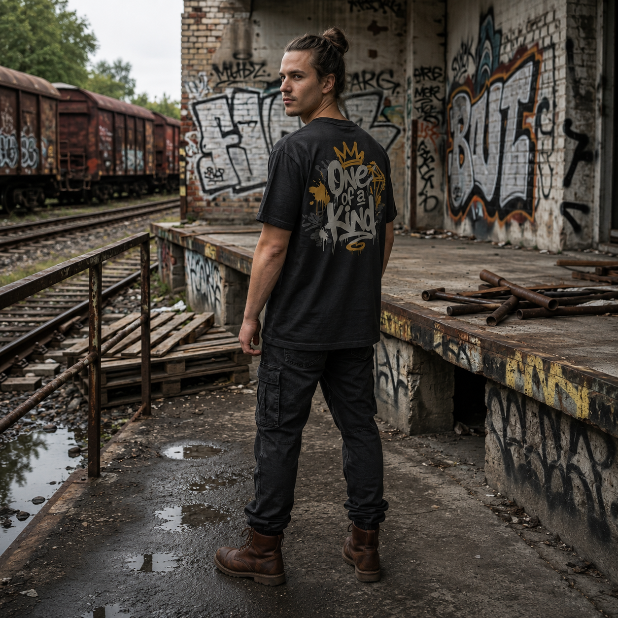 Unisex Premium Oversized Statement Shirt – „ONE OF A KIND“